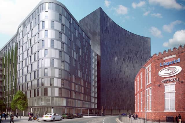 A CGI of the completed project