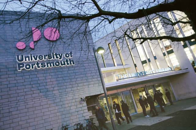 University of Portsmouth. Picture: Sophie Hall