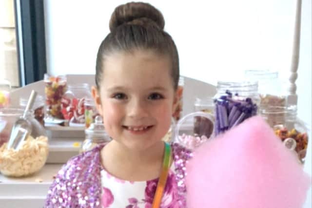 Budding ice-cream inventors Isla Prothero