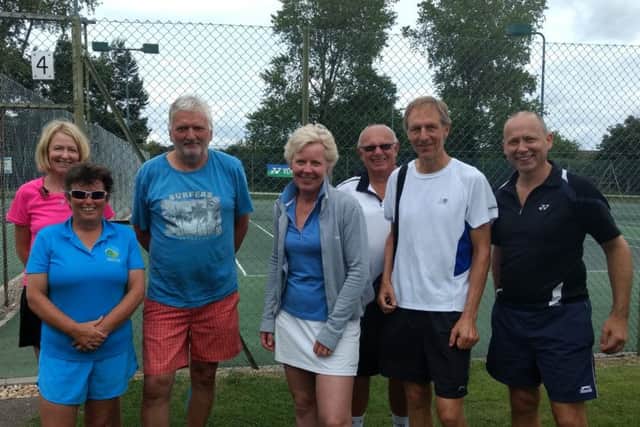 Fishbourne and Southsea shared a marathon match in midweek mixed masters division one