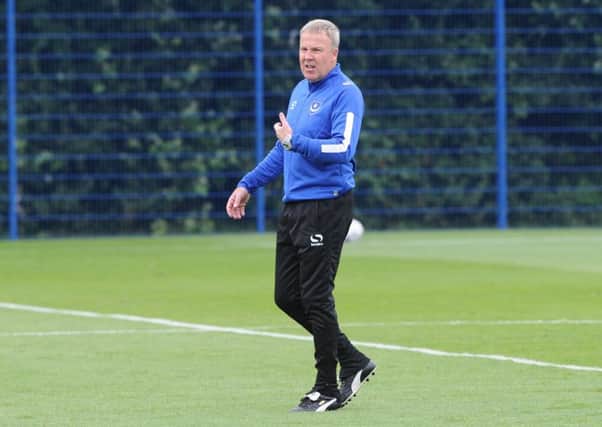 Pompey boss Kenny Jackett. Picture: Sarah Standing (170841-4621)