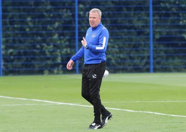 Kenny Jackett. Picture: Sarah Standing