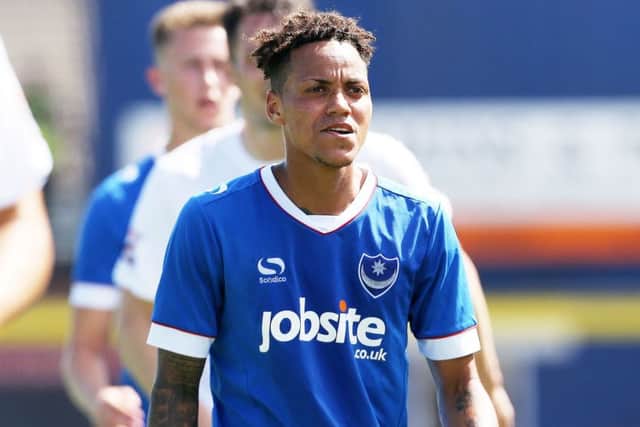 Kyle Bennett signed a new deal with Pompey over the summer Picture: Joe Pepler
