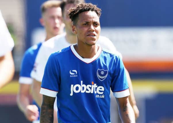 Kyle Bennett signed a new deal with Pompey over the summer Picture: Joe Pepler
