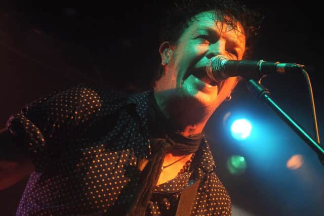 Chris Cheney of The Living End onstage at Wedgewood Rooms, Southsea. PICTURE: Paul Windsor