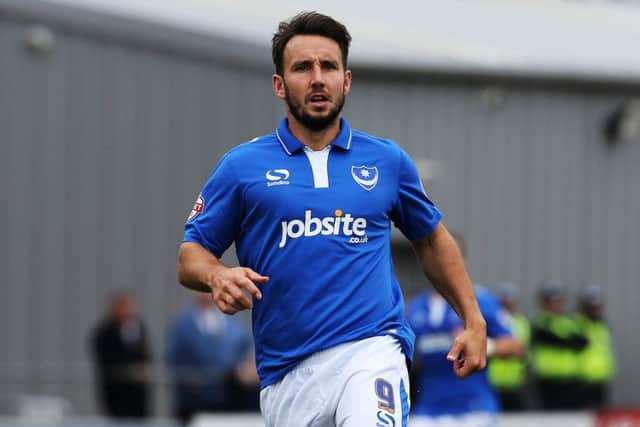 Former Pompey striker Matt Tubbs