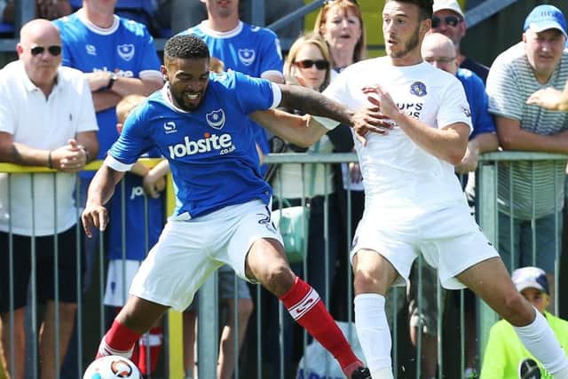 Tariq Holmes-Dennis in action against the Hawks. Picture: Joe Pepler