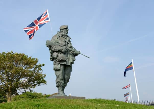 27/5/16

The Yomper statue outside the Royal Marines Museum in Eastney.

Picture: Paul Jacobs (160261-15) PPP-160527-171041006