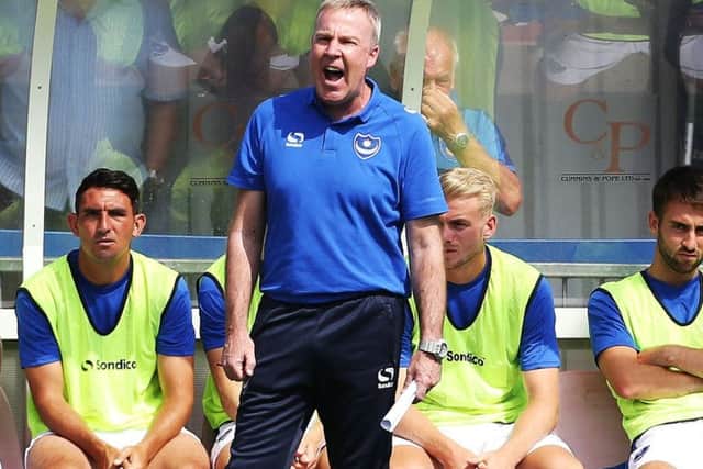 Pompey boss Kenny Jackett Picture: Joe Pepler