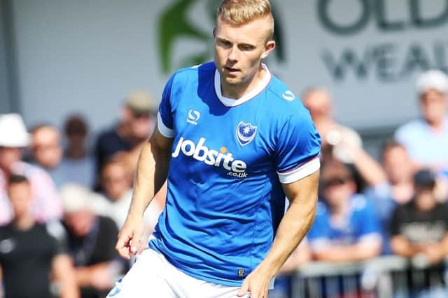 Pompey striker Curtis Main Picture: Joe Pepler