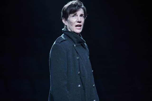 Call The Midwife actress Harriet Walter stars in The Donmar Warehouse's production of Julius Caesar, broadcasting live in cinemas tonight. Picture: Helen Maybanks