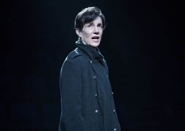 Call The Midwife actress Harriet Walter stars in The Donmar Warehouse's production of Julius Caesar, broadcasting live in cinemas tonight. Picture: Helen Maybanks