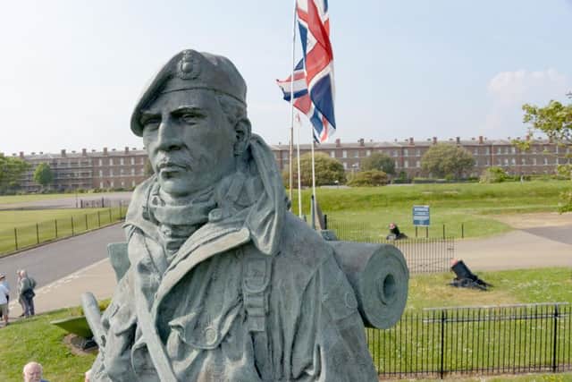The Yomper statue outside the Royal Marines Museum in Eastney.
Picture: Paul Jacobs