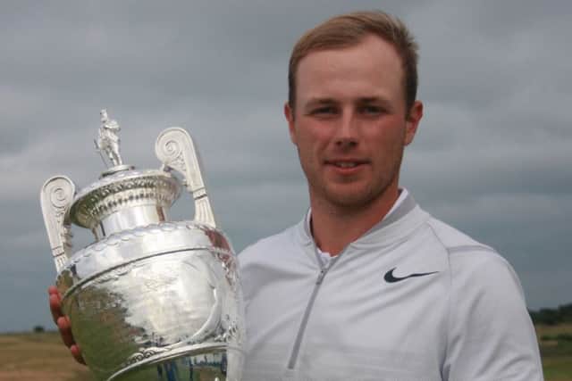 British Amateur champion Harry Ellis Picture: Andrew Griffin