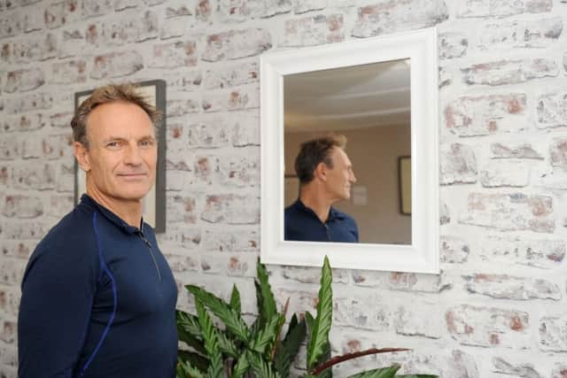Simon Bornhoft has had two kidney transplants since being diagnosed in 1998. Picture: Sarah Standing