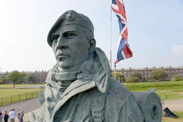The Yomper statue will be staying outside the Royal Marines Museum in Eastney Picture: Paul Jacobs