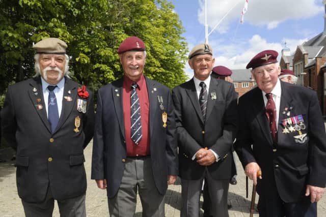 Left to right, Ivor Maddock, Alan Keen, Bob Ball, and Henry Fitzpatrick. Picture: Ian Hargreaves (170755-1) PPP-170907-115058006