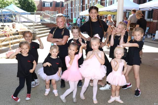 The dancers from Kinetic Acadamy put on a fantastic show