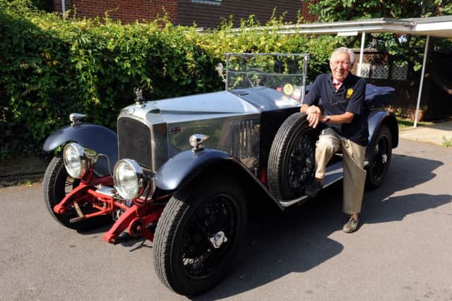 Douglas Sharp with his 1925 Vauxhall 30/98                                                      

Picture: Paul Jacobs (132005-1) ENGPPP00320130718170021