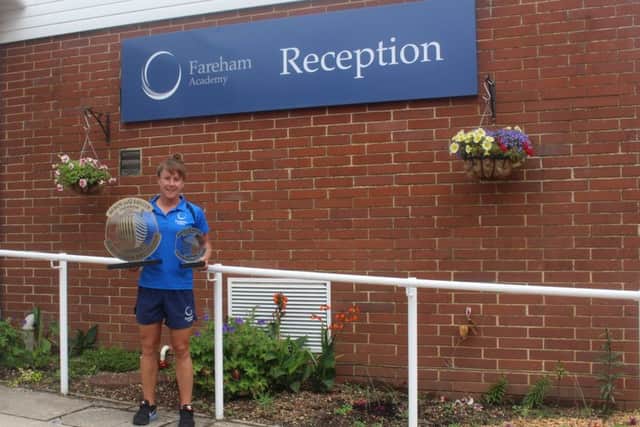 Gemma Hillier, who won the golden boot at the European Beach Soccer Championship
