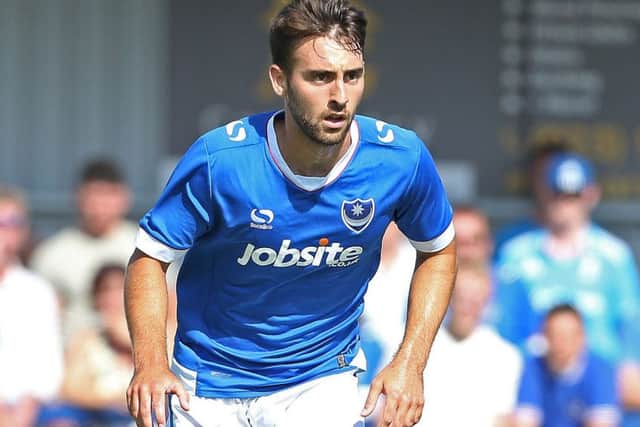 Pompey midfielder Ben Close Picture: Joe Pepler