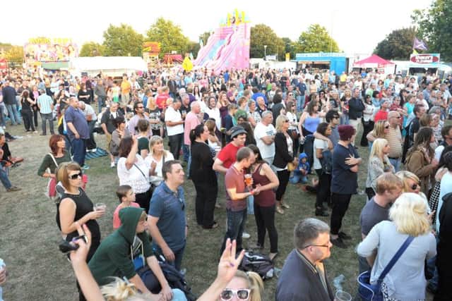 Crowds at a previous GosFest