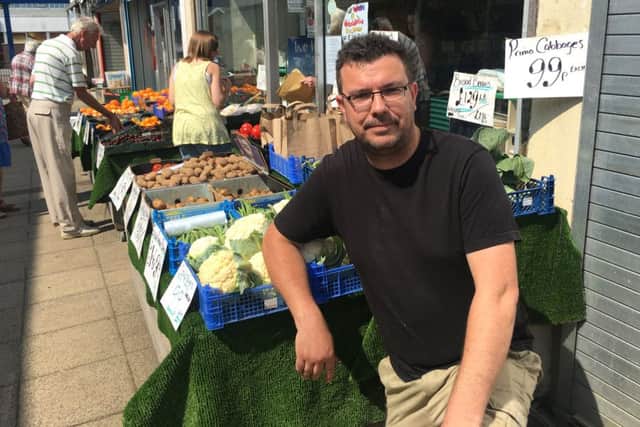 Business owner Andy Price of Waterlooville Fruiterers Ltd, said his greengrocers will remain open at Wellington Way