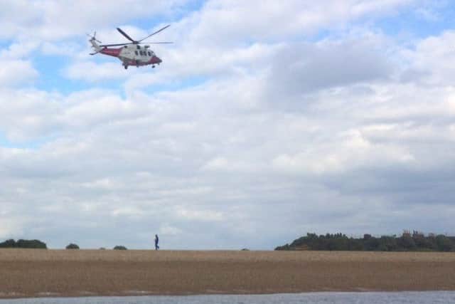 Gafirs involved in the rescue of five people swept out to sea