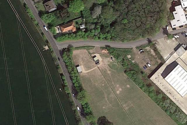 An aerial view of Havant Road and the Mill Rythe Lane turn-off, right. Image: Google Maps