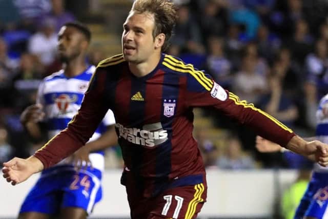 Ipswich striker Brett Pitman