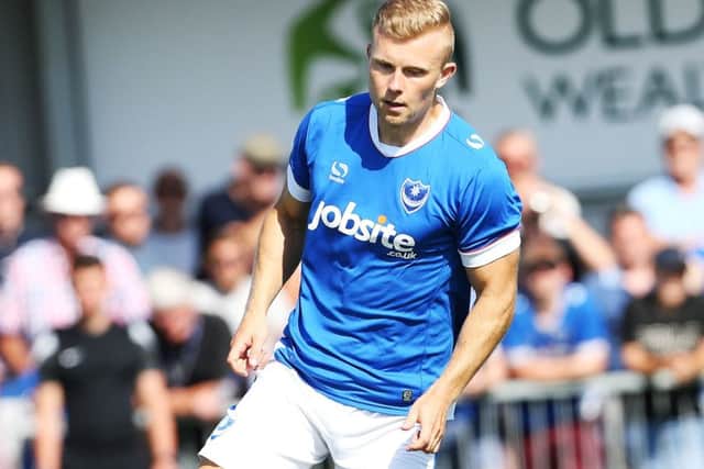 Pompey front man Curtis Main Picture: Joe Pepler