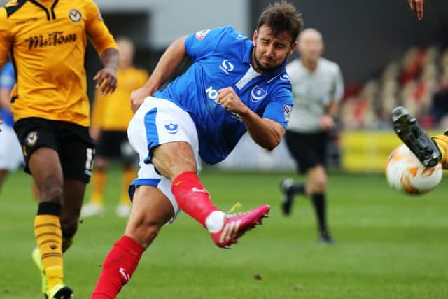 Former Pompey striker Matt Tubbs