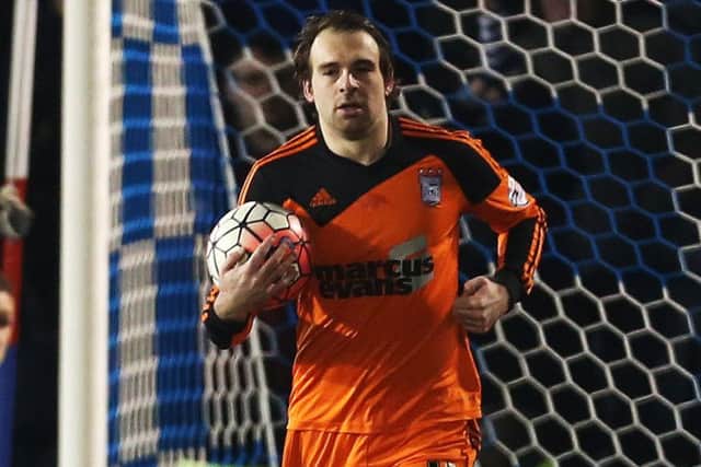 Ipswich striker Brett Pitman Picture: Joe Pepler