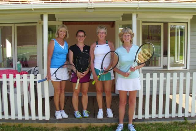 Wickham Ladies: Kathyrn Holladay, Michelle Stuart, Rona Thurston, Maggie Allan