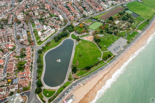 The Lumps Fort area of Southsea, the subject of a new book.					                                   Picture: Shaun Roster