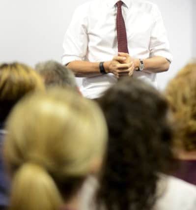 Health secretary Jeremy Hunt at a visit to QA Hospital on July 14
Picture: Portsmouth Hospitals NHS Trust