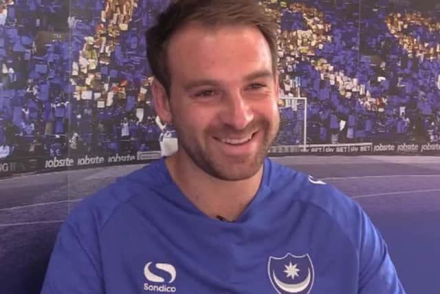 Pompey have competed the signing of Brett Pitman