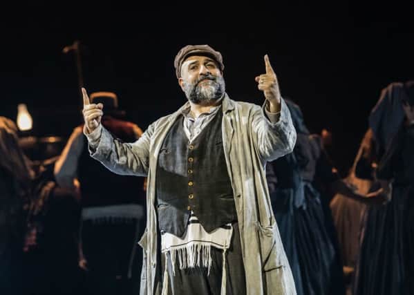 Omid Djalili in Fiddler on the Roof at Chichester Festival Theatre