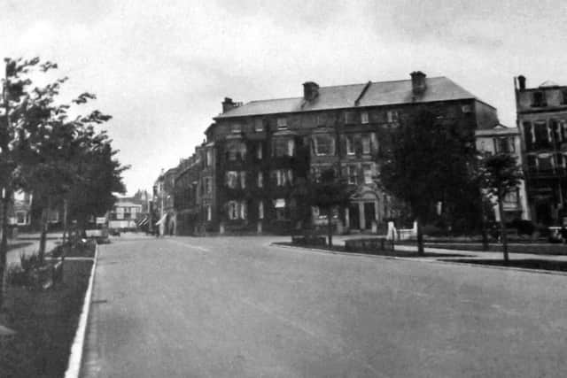 Taken from what is now Avenue De Caen, we are looking across Clarence Parade into Palmerston Road, Southsea. Picture: Robert James Collection