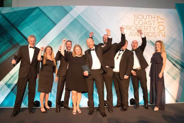 Portsmouth was named City of the Year at the South Coast Property Awards last night