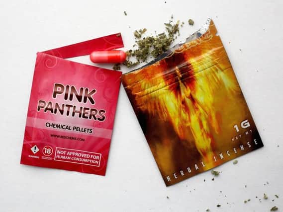 Legal highs were banned in May 2016.