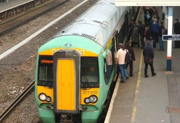 File photo of a Southern train at Havant station