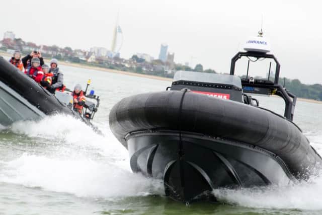 Unmanned boats like these will be using the Solent as a key testing ground         IMAGE: BAE Systems