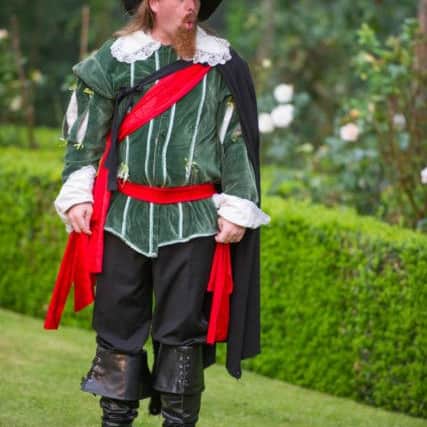 Rob Spragg as Parolles in All's Well that Ends Well