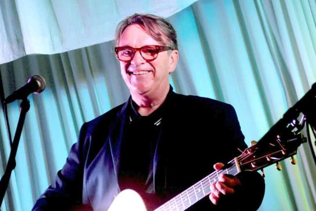 Chris Difford onstage at The Square Tower, Old Portsmouth. Picture: Paul Windsor
