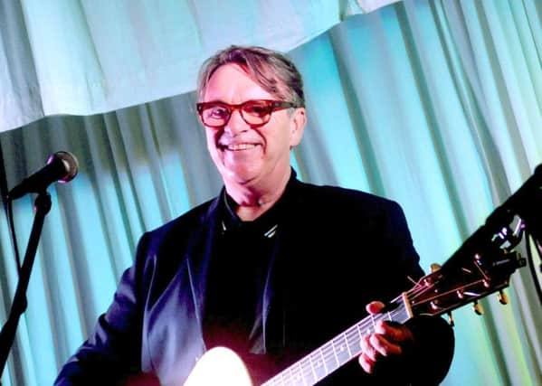 Chris Difford onstage at The Square Tower, Old Portsmouth. Picture: Paul Windsor