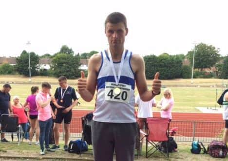 Chris Tollet won the 5,000m