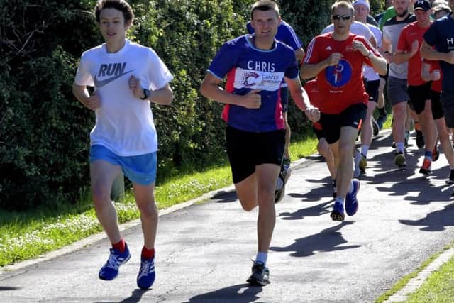 Chris Tollet has been running well at Whiteley parkrun