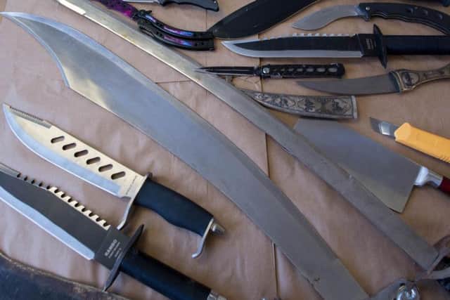 The government is cracking down on knife sales
