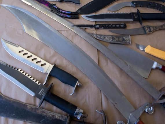 The government is cracking down on knife sales
